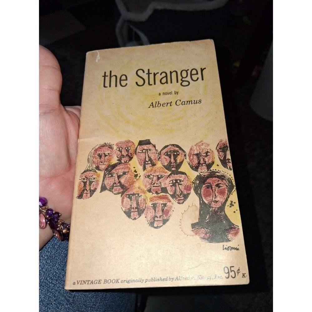 The Stranger Albert Camus Vintage Books 1954 Paperback Stuart Gilbert
